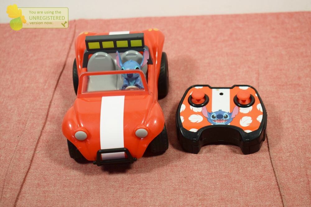 Jada Toys Disney Stitch Buggy Remote Control Vehicle